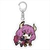 Cute Anime Frieren Beyond Journey's End Sein Frieren Fern Stark Aura Acrylic Keychain Peripherals Backpack Pendant Gift 6CM
