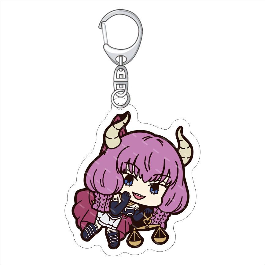 Cute Anime Frieren Beyond Journey's End Sein Frieren Fern Stark Aura Acrylic Keychain Peripherals Backpack Pendant Gift 6CM