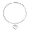 WESTISLAND Silbernes Herz Dickes Armband_WS0541440