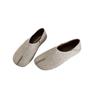 Suede single shoes women's 2025 autumn new soft flat bottom comfortable retro simple casual one-pedal lazy pig's trotters