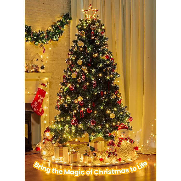 Minetom Fairy Lights with Remote, 66 Feet 200 Led Firefly String Lights Plug in for Bedroom Home Wall Ceiling Christmas Tree Wreath Craft Wedding