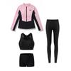 Unisex UV Protection Rash Guard Set Long Sleeve Pants Swimwear Surfing Snorkeling Diving Water Sports