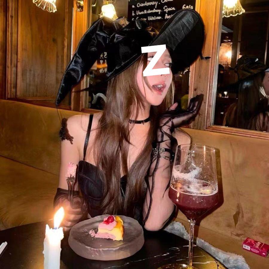 2025 New Sleeping Beauty Witch Hat - Adult Halloween Cosplay Costume Accessory