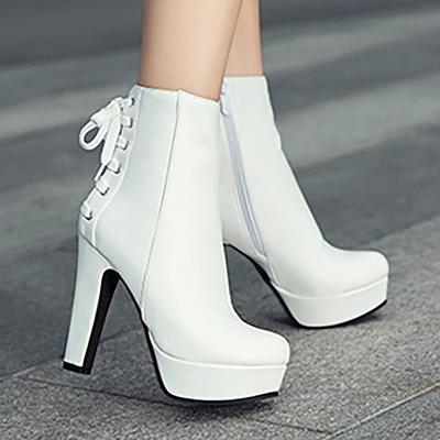 2026 Winter High Heels Sexy Damen Luxusschuhe Spicy Girl Pu Party Mode Knöchelhohe Stiefel Hohe Winterstiefel Für Damen