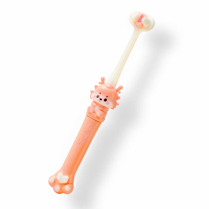 Sajie Kids U-Shaped 3D Soft Bristle Toothbrush, 2-Pack