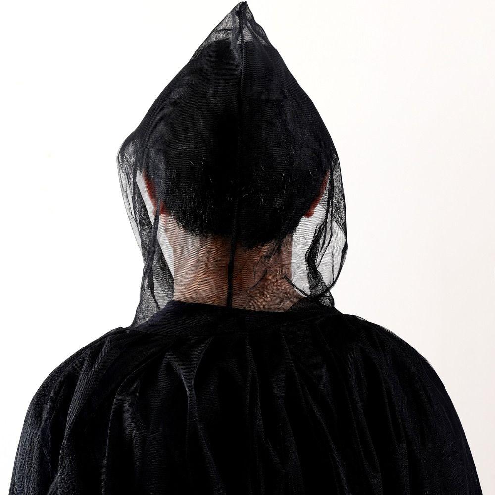 Vintage Overcoats Lace-up Vintage Hooded Cape Creative Gift LED Halloween Hooded Cloak