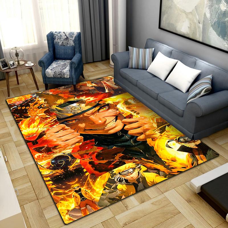 

Anime-Naruto Area Carpet for Living Room Bedroom Home Decor Cool Movie Mat Floor Mat -45 60x90cm
