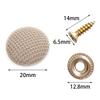 Car Roof Cloth Fixing Buckle Snap Rivets Retainer Car Interior Ceiling Buckles Headliner Auto Roof Metal Buckle Auto Accessories
