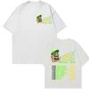 Rapper Feid Ferxxo Europe Fastest Tour 2025 Double Sided Print T Shirts Men Women Vintage Hip Hop High Quality Oversized T-shirt