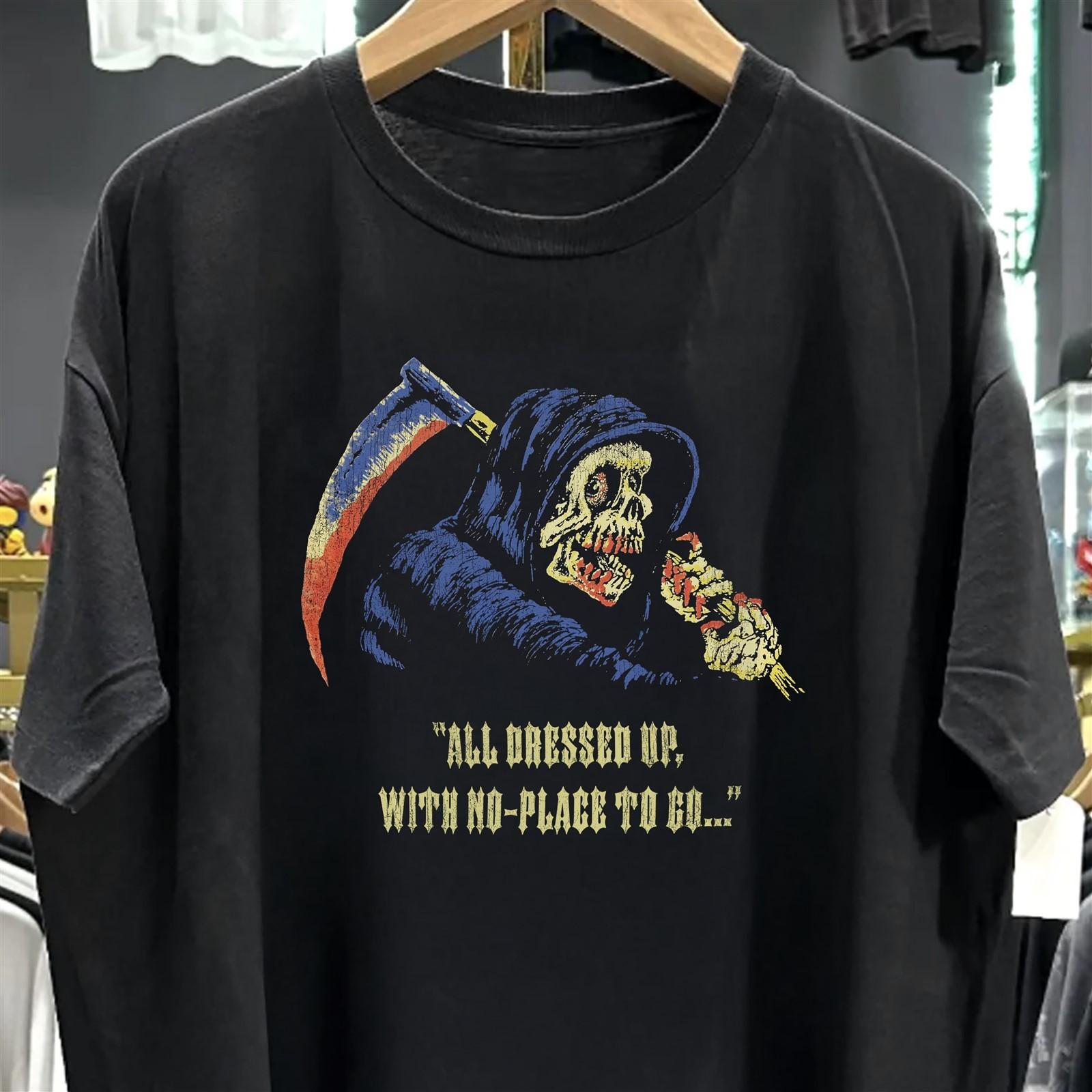 All Dressed Up Reaper Promo T-Shirt Black XXL L