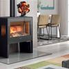 6-Blade Heat Self-Powered Stove Fireplace Fan For Wood Log Burner Fireplace Quiet Environmental Fan Efficient Heat Distribution