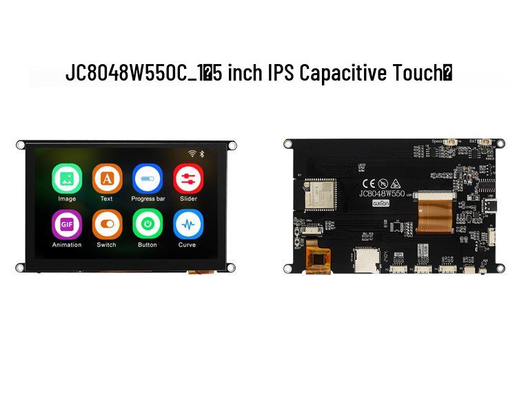 ESP32 S3 Dev Board mit 4,3" oder 5" HD kapazitivem Touchscreen für Arduino-Programmierung mit LVGL