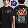 Pixies Europe UK Tour 2026 Flaming Roses Two Sided T-Shirt Tee