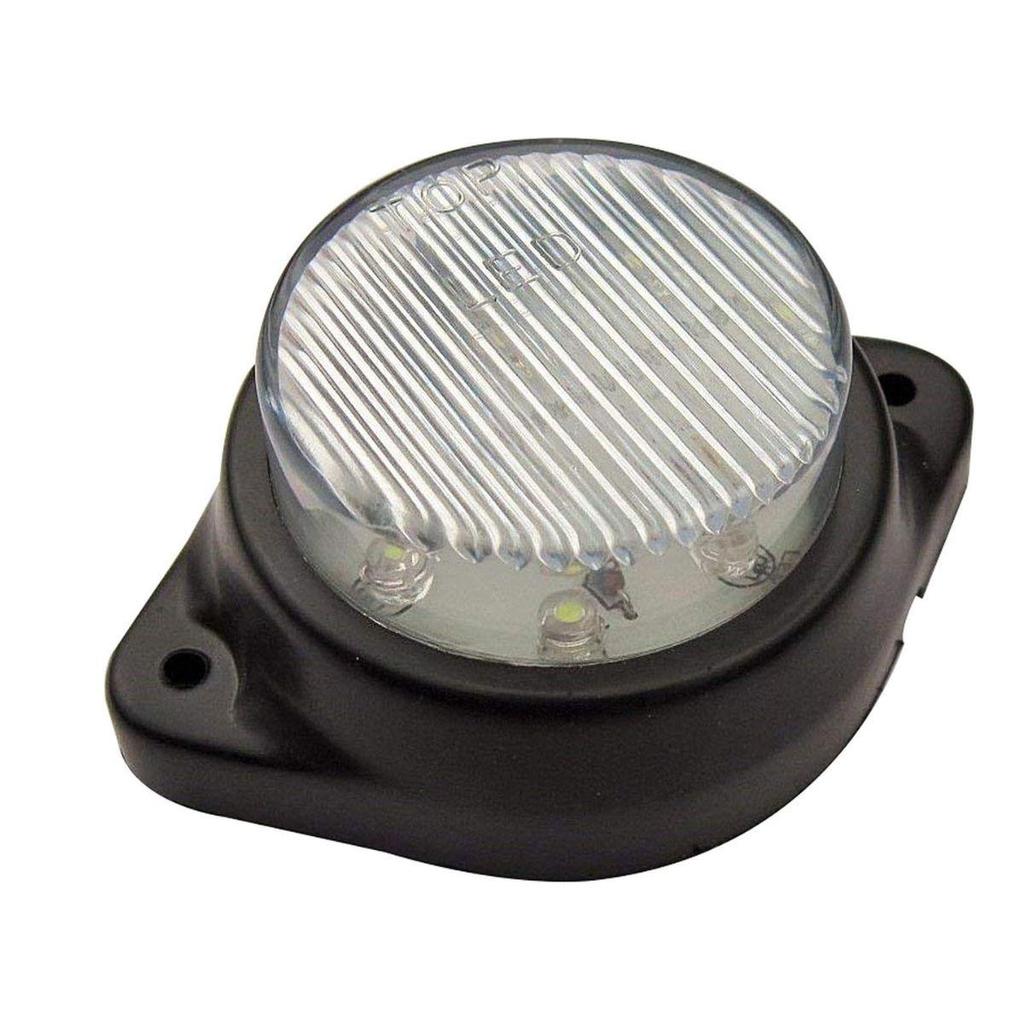 10-Pack Round LED Side Marker Clearance Lights 12V Waterproof – Universal Fit for Truck Trailer Bus Heavy Vehicle