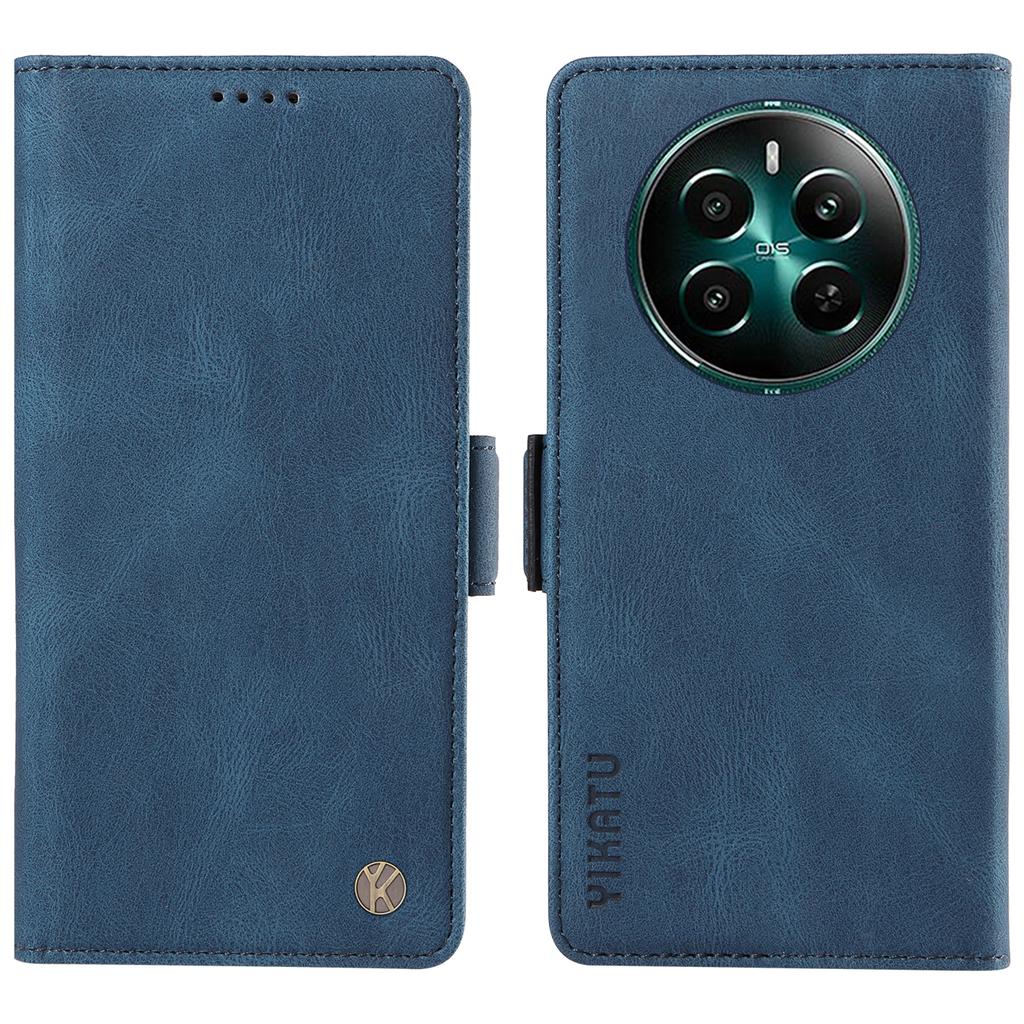 YIKATU YK-005 For Realme Narzo 70 5G/Narzo 70 Pro 5G/P1 5G/12 4G/12+ 5G Case PU Leather Wallet Phone Cover Skin Touch Feeling