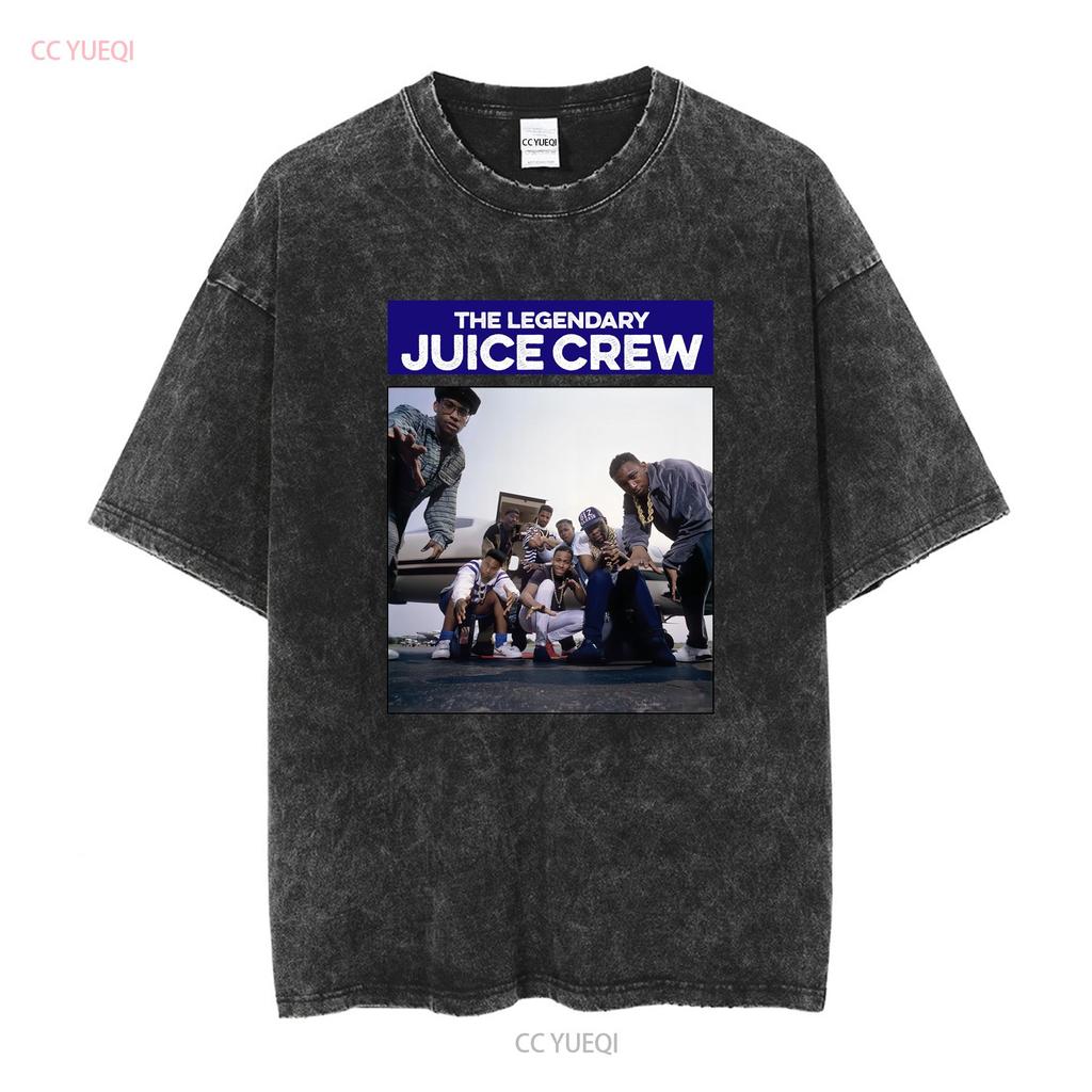 Vintage Juice Crew T Shirt Size S M L XL 2XL vintage Washed Breathable Stretched fashion Slightly Top For Everyday Wear Casual