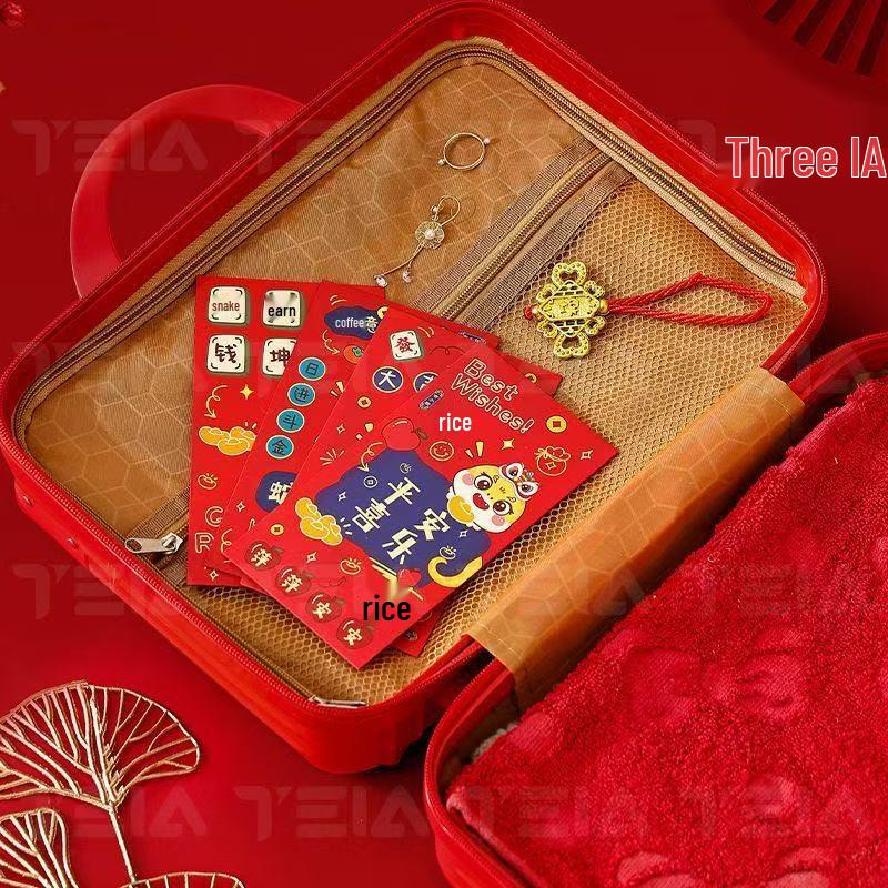 14" Women's Travel Makeup & Souvenir Box with Wheels