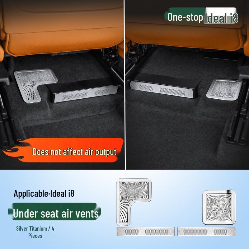 Ideal i6/i8 Hood Insect Net & Dust Cover: Heat Dissipation and Decorative Air Intake Accessory