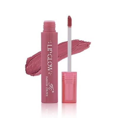 Fashion Colour Pretty Lip Glow Likit Ruj Su Geçirmez Mat Bitiş Bulaşmaz 16 Saat Kalıcılık Likit Ruj Nude Tondan Cesur Tona Mükemmel Uyum