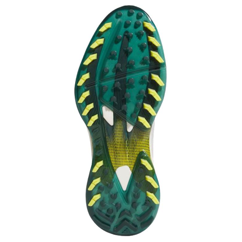 Adidas Adizero ZG Soft And Comfortable Slip Resistant Abrasion Resistant Low top Golf Shoes Men's White Green IH0933