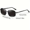 New Square Rimless Fashion Glasses for Women Men Fashion Shades for Unisex