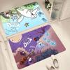 Cute Cartoon Simons Cat Floor Mat Suitable For Living Room Kitchen Bathroom Non-slip Mat Household Foot Mat
