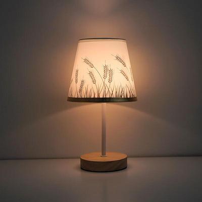 Solid Wood Wheat Ear Design Rechargeable Ambient Night Light