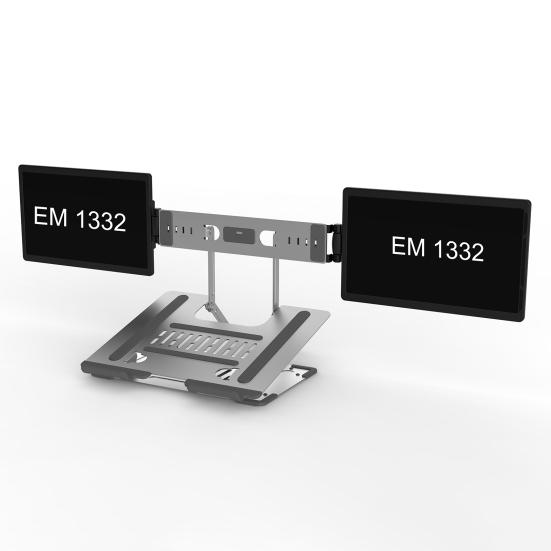 Portable Monitor Holder Foldable Adjustable Extended Screen Support Stand Desktop Mount