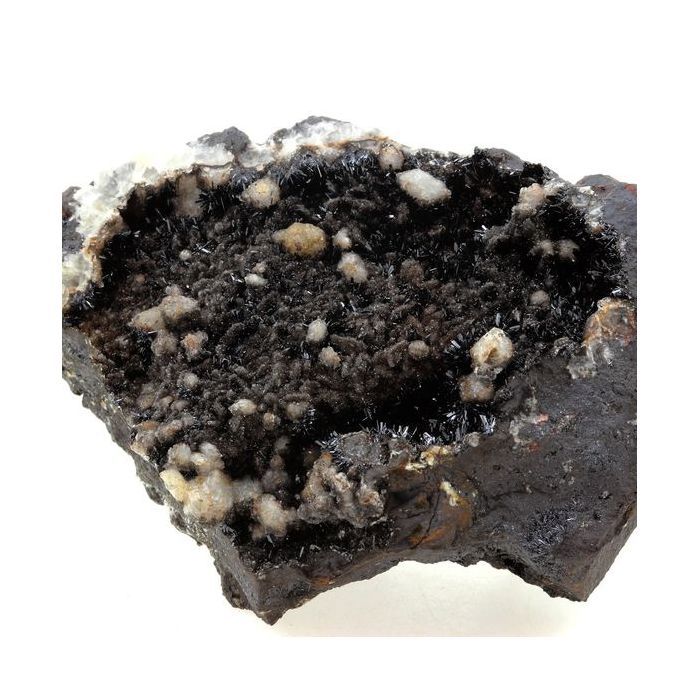 Pierres et Minéraux. Goethite + Quartz. 1635.0 ct. La Quille du Roy, Montredon, Tarn, France. Rare.