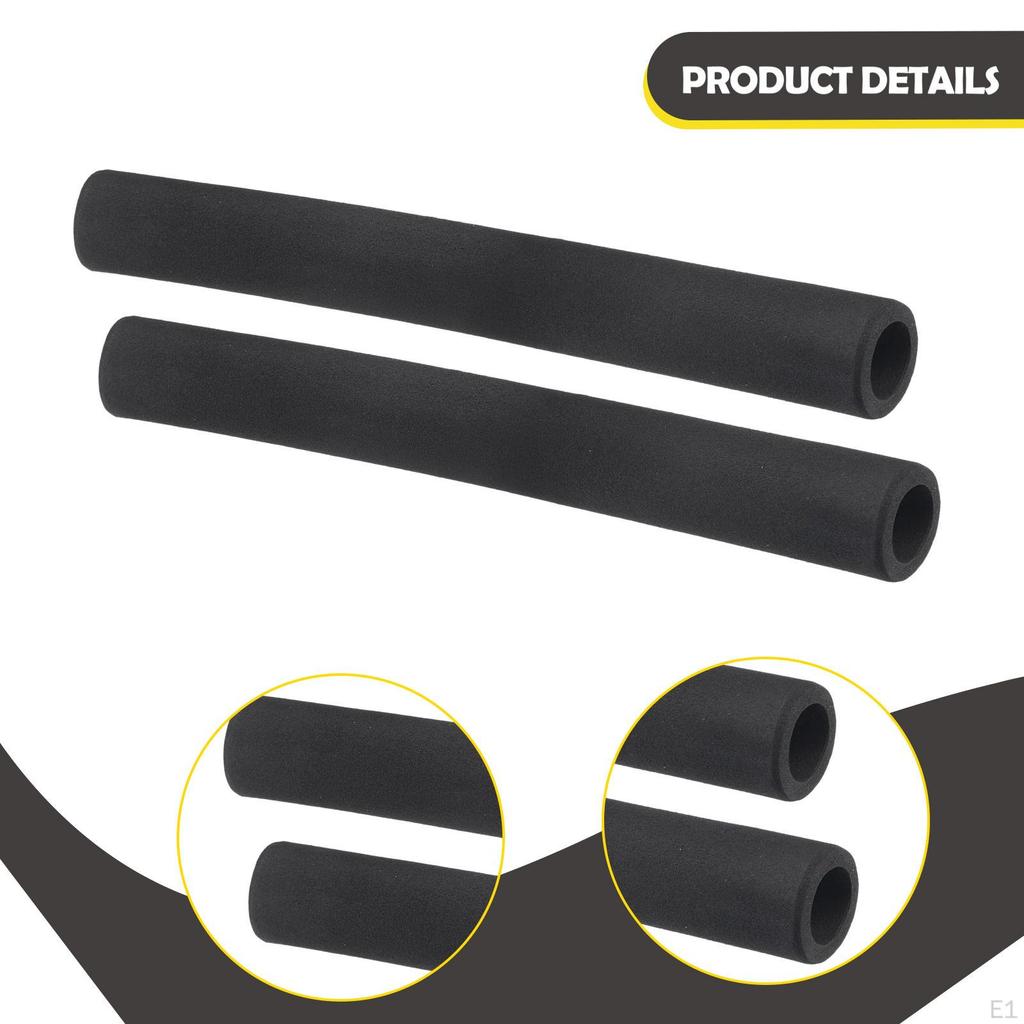 2 Pack Bike Handlebar Grips, Lightweight, Non-Slip, Comfortable Grips for Cycling