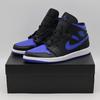 554724-068 NIKE AIR 1 MID BLACK BLUE (Men's)