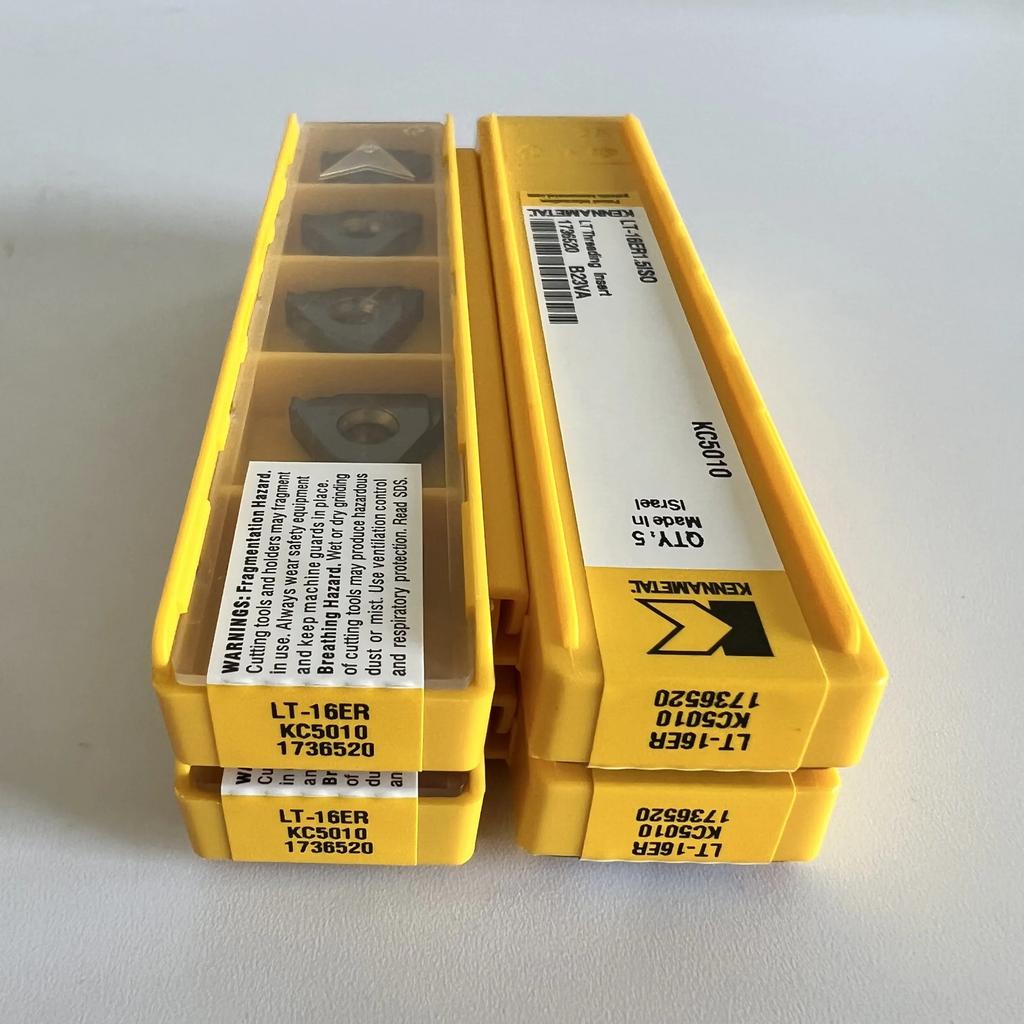 KENNAMETEL / LT-16ER1.5ISO KC5010  / Original Carbide Blade 10 Pcs