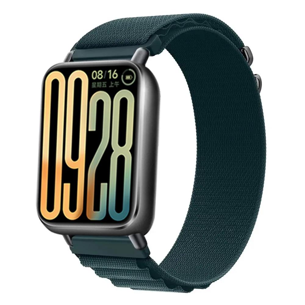 Nylonowy pasek Alpine Loop do Redmi Watch 4/5/6 Sport Oddychająca bransoleta Smartwatch do Xiaomi Mi Band 8 Pro/9 Pro Pasek Correa
