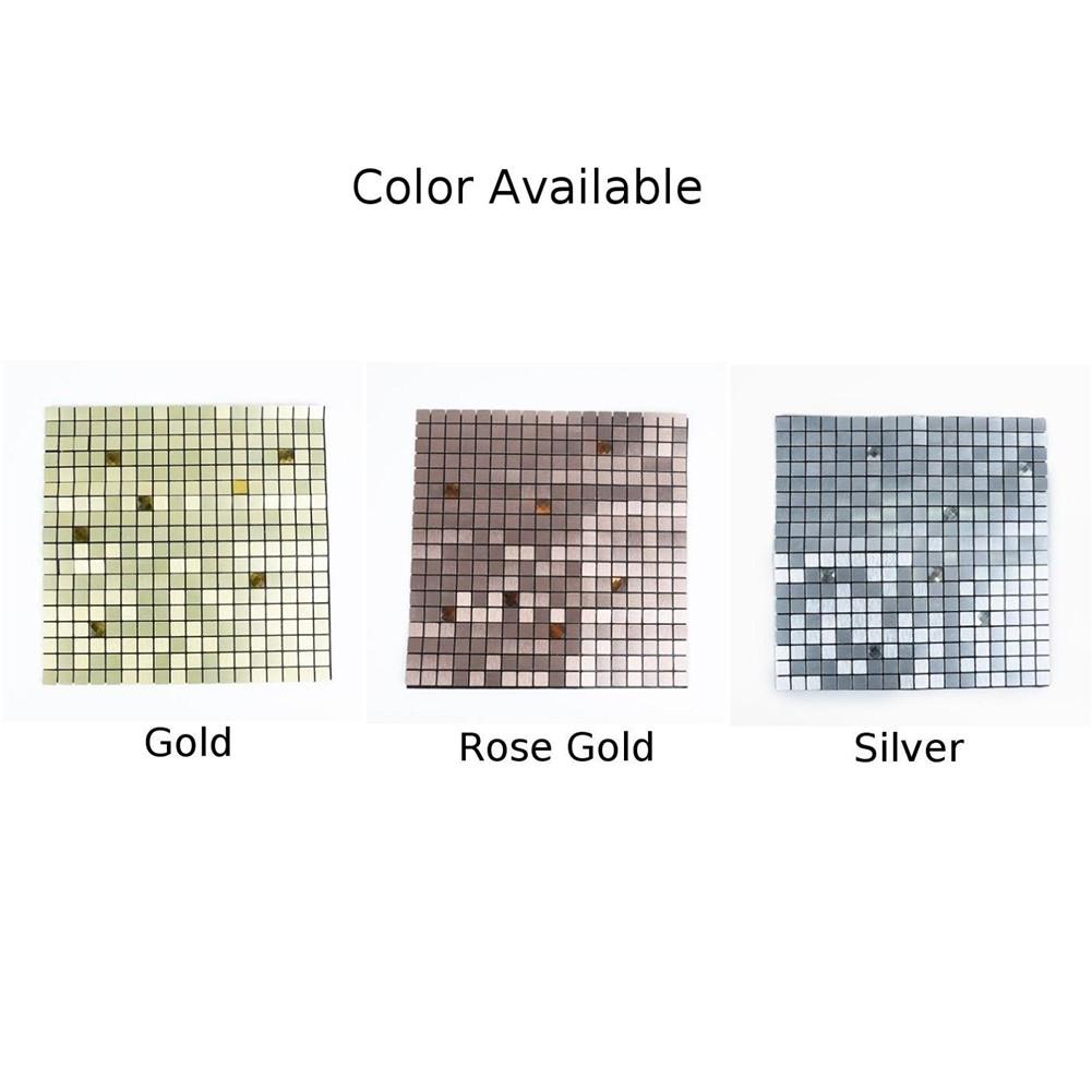 Kitchen Mosaic Backsplash Sticker Product Name Silver