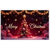Holiday Decoration Christmas Tree Winter Decoration Event Decor Colorful Lights Seasonal Banner For Indoor Decoration Winter
