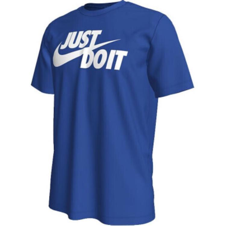 Nike T Shirts Men`s Royal Blue