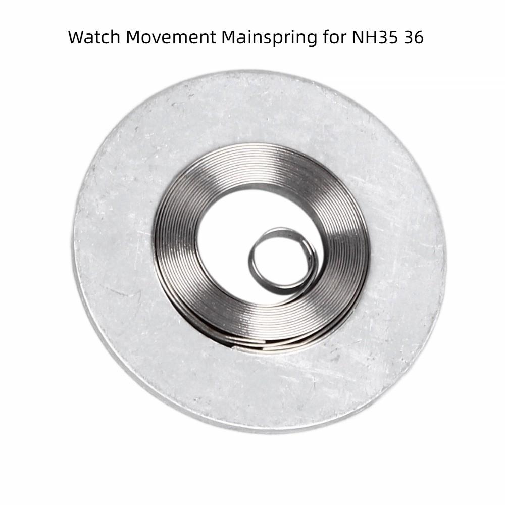 Metal Clockwork Spring  Mainspring Replacement Durable Movement Mainspring  Mechanical Watches