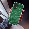 Physics Chemical Mathematics Phone Case For Samsung Galaxy A12 A52S A42 A32 A22 A51 A50 Note 20 Ultra 10 S10 Plus A71 A70 A31 A3