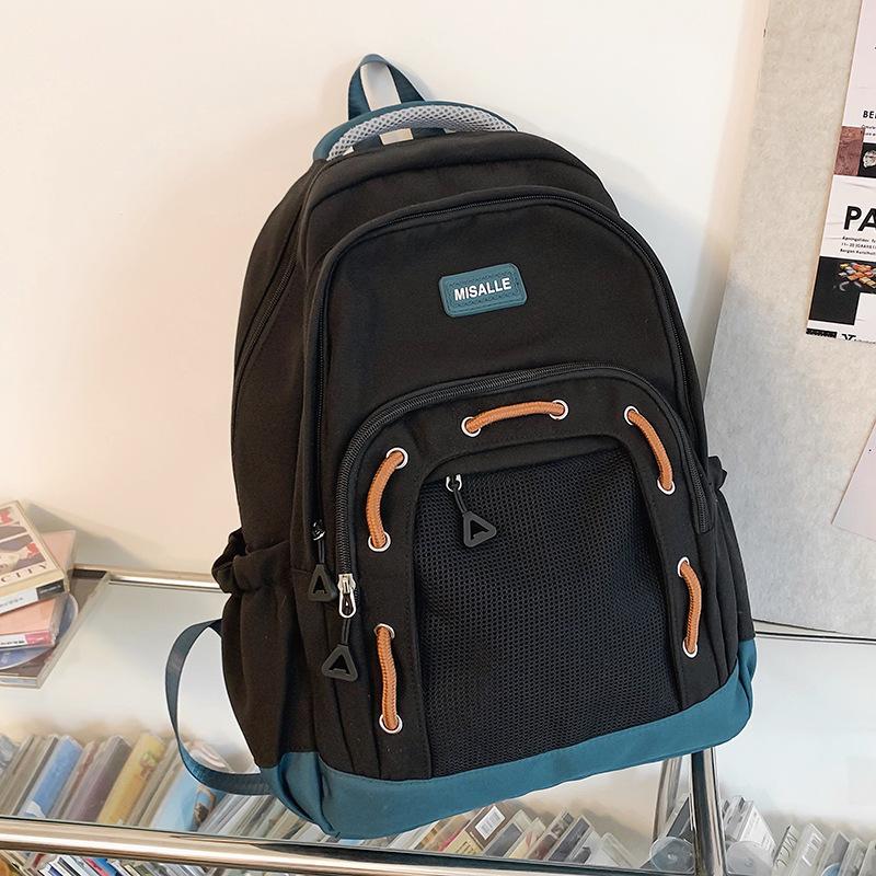 School bag for girls, junior high school students, middle school students, high-quality fashion men's models, college studentss
