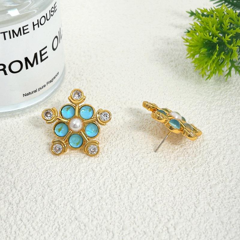 Manufacturer Supply Trend Xiaoxiangfeng Design Cross Ear Buckle Premium Niche Earrings Earrings Spot