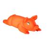 Dog Toy - TRIXIE - Orange Latex Pig - Soft - Noise - 23 Cm