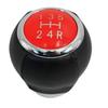 Car Styling Leather Gear Shift Knob Stick Shifter Lever Head For SUBARU LEGACY OUTBACK FORESTER IMPREZA STI WRX 2009-2018