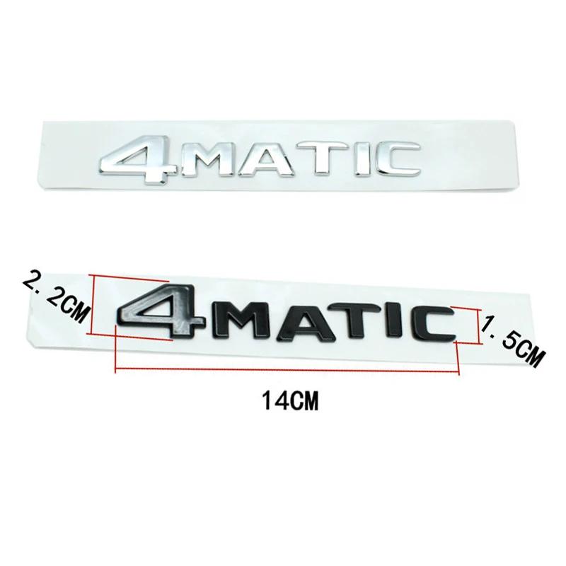 Car Trunk Letters Logo Emblem Badge Decals Sticker For A Class A35 A45 A200 A220 A250 A260 4Matic W169 W176 W177
