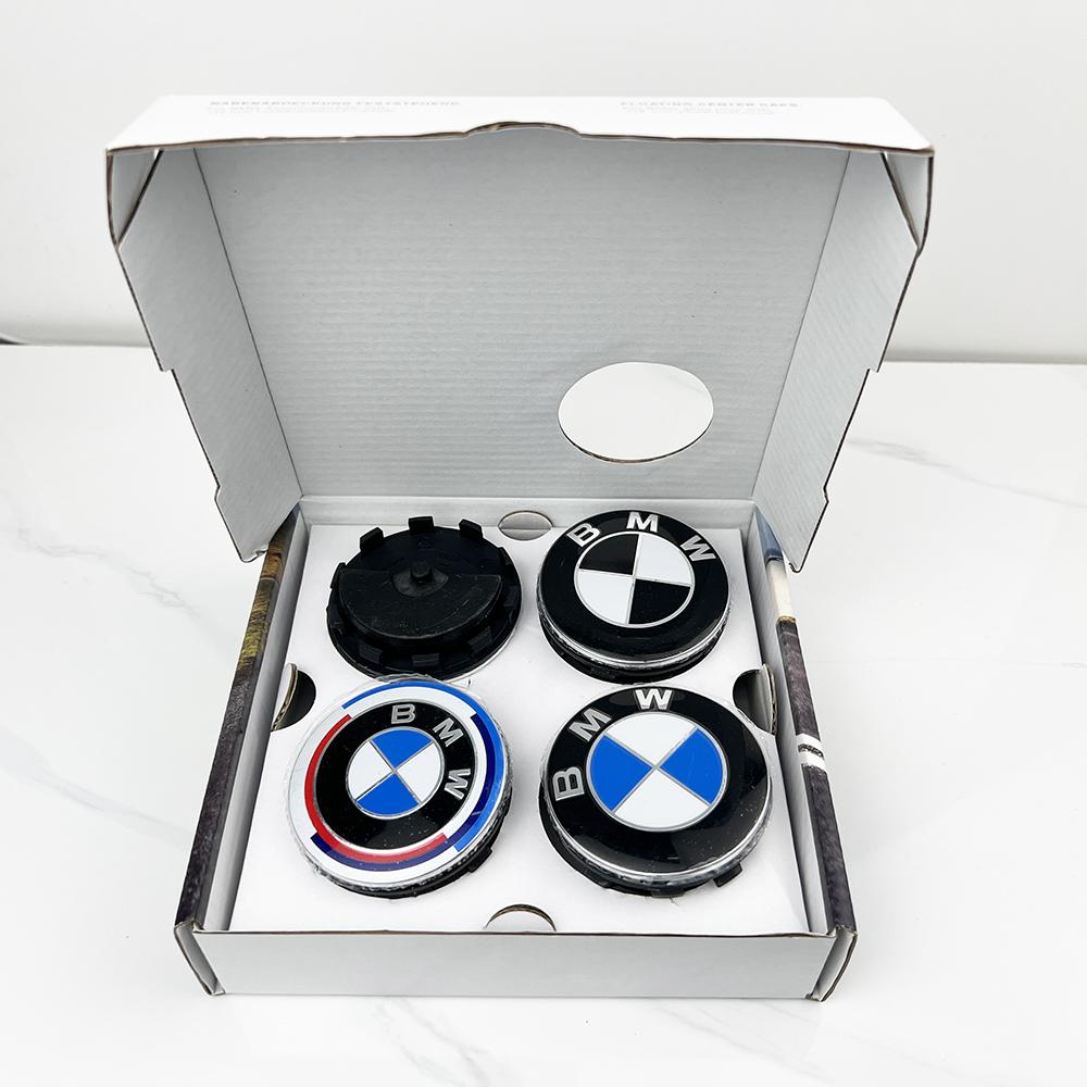 BBJE7 q- 4Pcs 68mm 56mm Floating Style Wheel Hub Center Cover Fit For BMW X Series E F G Chassis X1 X2 X3 X4 X5 X6 G07 G86 G80 E84 F48