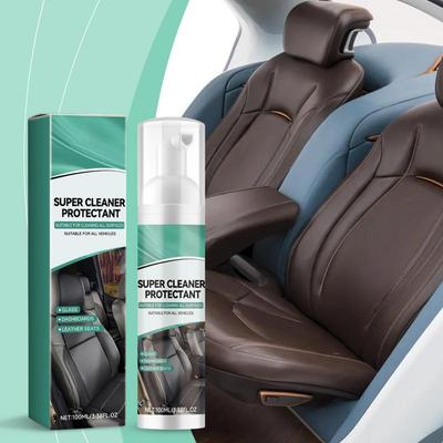 Środek czyszczący do wnętrza samochodu Wielofunkcyjne narzędzie do czyszczenia wnętrza samochodu Pianka czyszcząca do plam wewnątrz samochodu Skórzana tkanina