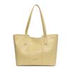Premium Sense Solid Color Simple Crocodile Pattern Large Capacity Tote Bag Women's 2025 New Trend Fashion Versatile Shoulder Bag