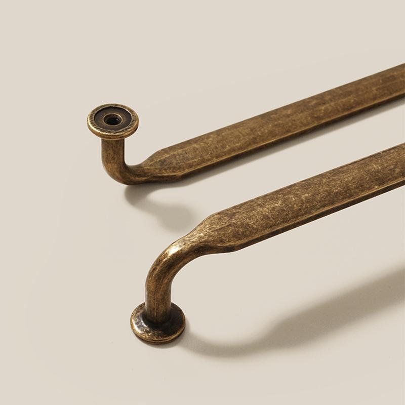 Vintage Zinc Alloy Cabinet Door Handle Kitchen Cabinet Drawer Wardrobe Door Knob Vintage Furniture Hardware