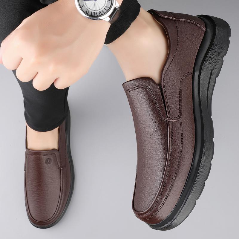 Unisex Leather Shoes Dress Shoes Smart Casual Walking Office Commuting and Travel Everyday Formal Style Daily Footwear Sizes 39-45