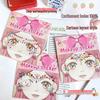 Kids' Cartoon Bindi & Forehead Diamond Stickers for Masquerade Party Dress-Up
