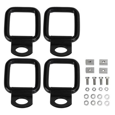 Szyny pokładowe Knagi Nakrętki rowkowe T Pierścienie kotwiczące z gwintem do mocowania ładunku Metalowe do ciężarówki Pickup